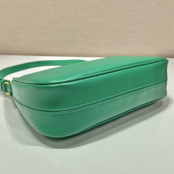 Pra*a re-edition saffiano leather mini bag