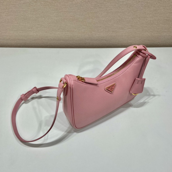 Pra*a re-edition saffiano leather mini bag
