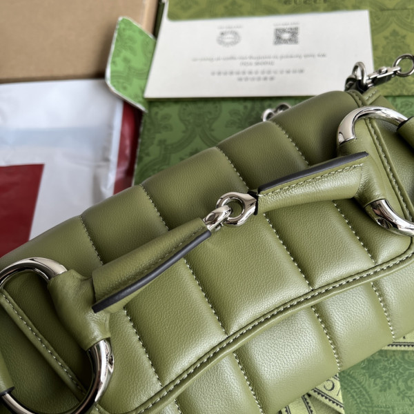 G*u*i horsebit chain small shoulder bag