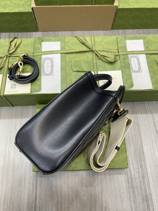 G*u*i gg matelassé mini top handle bag