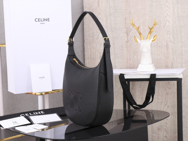 ce**e heloise cuir triomphe bag in S*pple calfskin