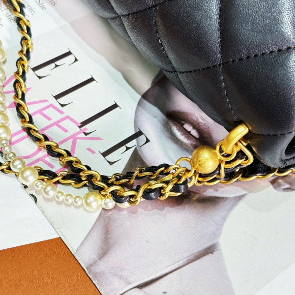 CL FLAP BAG-14.5x19.5x7.5cm