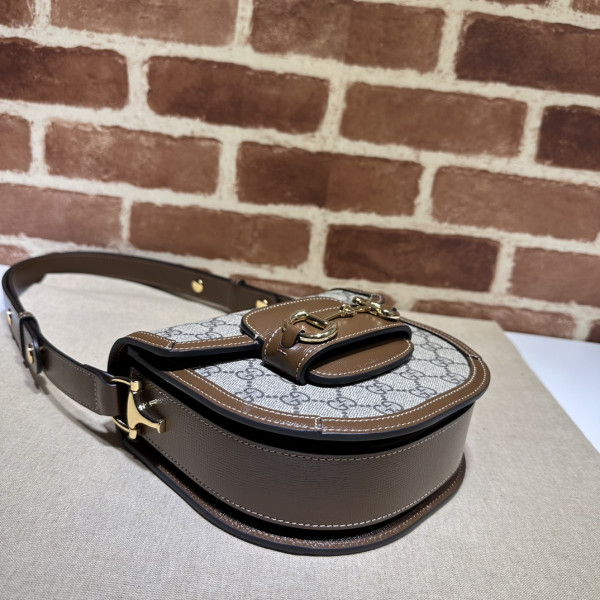 G*u*i horsebit 1955 mini rounded bag