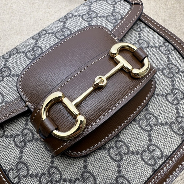 G*u*i horsebit 1955 mini rounded bag
