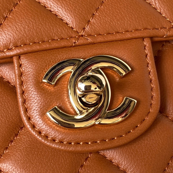 CL FLAP BAG WITH TOP HANDLE-18CM