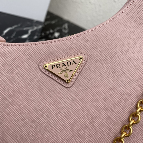 Pra*a re-edition 2005 saffiano bag-22*18*6.5cm