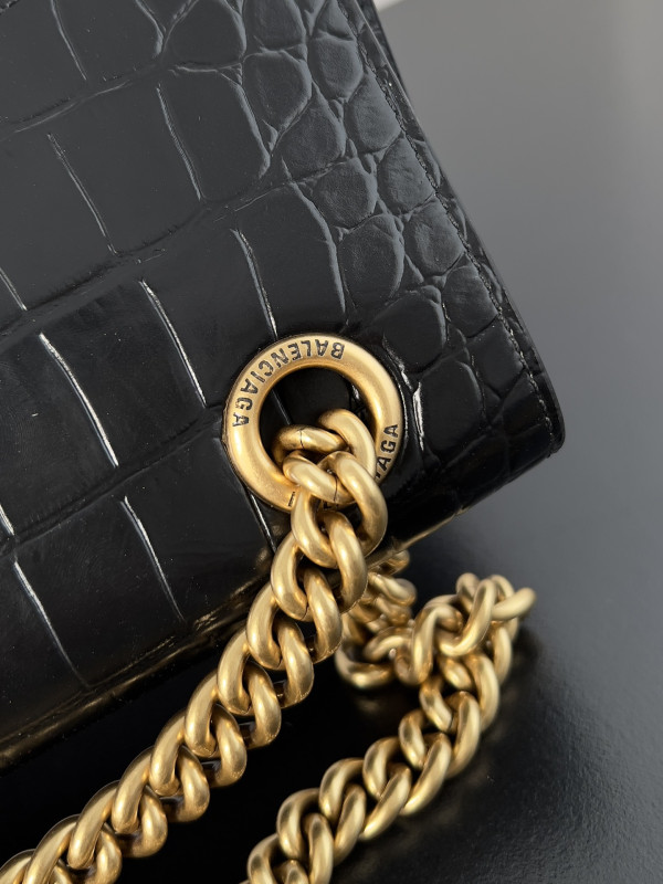 Ba*len*cia*ga hourglass bag-25.5*10*15.5cm