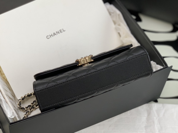 CL FLAP BAG WITH TOP HANDLE-18CM