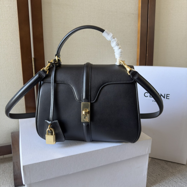 Ce**e 16 in satinated calfskin-23*19*10.5cm