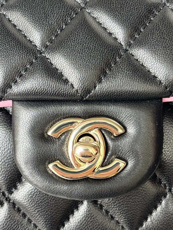 CL FLAP BAG WITH TOP HANDLE-20*12*6cm