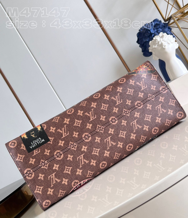 l**is V*t*n onthego voyage tote bag-43*33*18.5cm