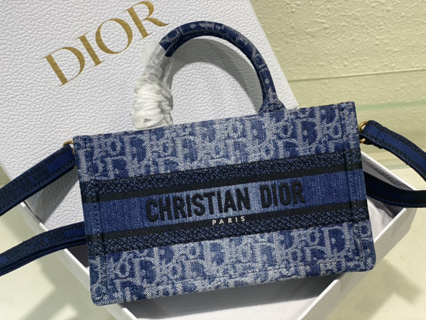 D*or mini book tote-21.5*13*7.5cm
