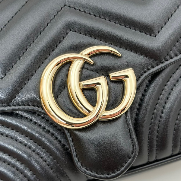 G*u*i gg marmont mini top handle bag-17*13*6cm