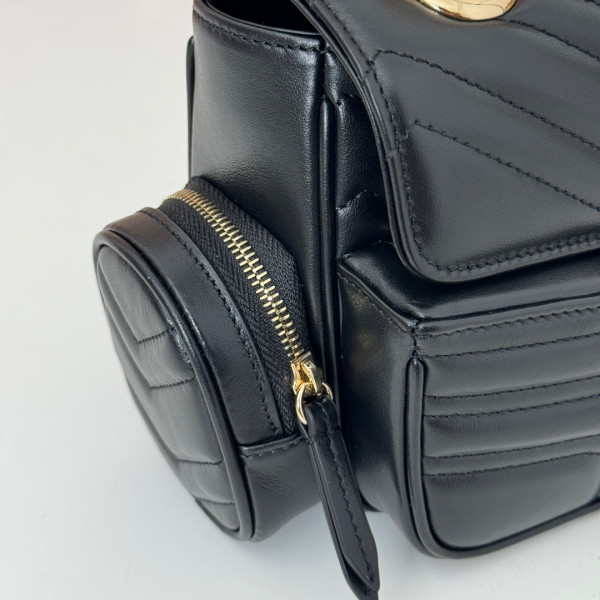 G*u*i gg marmont small multi-pocket bag