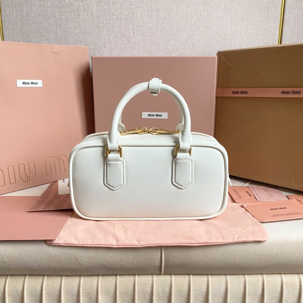 MIUMIU Arcadie leather bag-22X10.5X7.5Cm