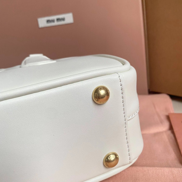 MIUMIU Arcadie leather bag-22X10.5X7.5Cm