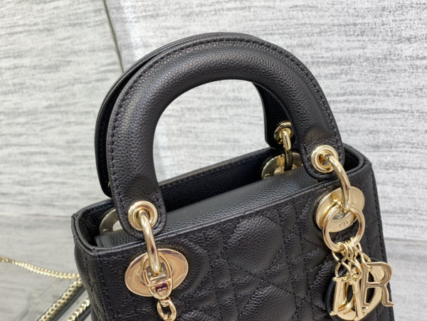 lady D*or mini calfskin