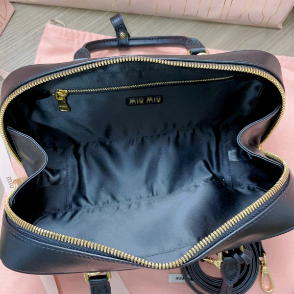 MIUMIU Arcadie matelassé nappa leather bag-XS/S/M