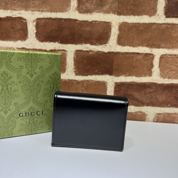 G*u*i horsebit 1955 card case wallet